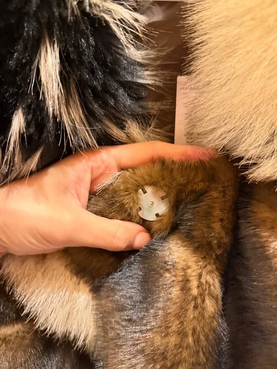 AZALEA WANG Portia Crop Faux Fur Jacket - Picture 6 of 6